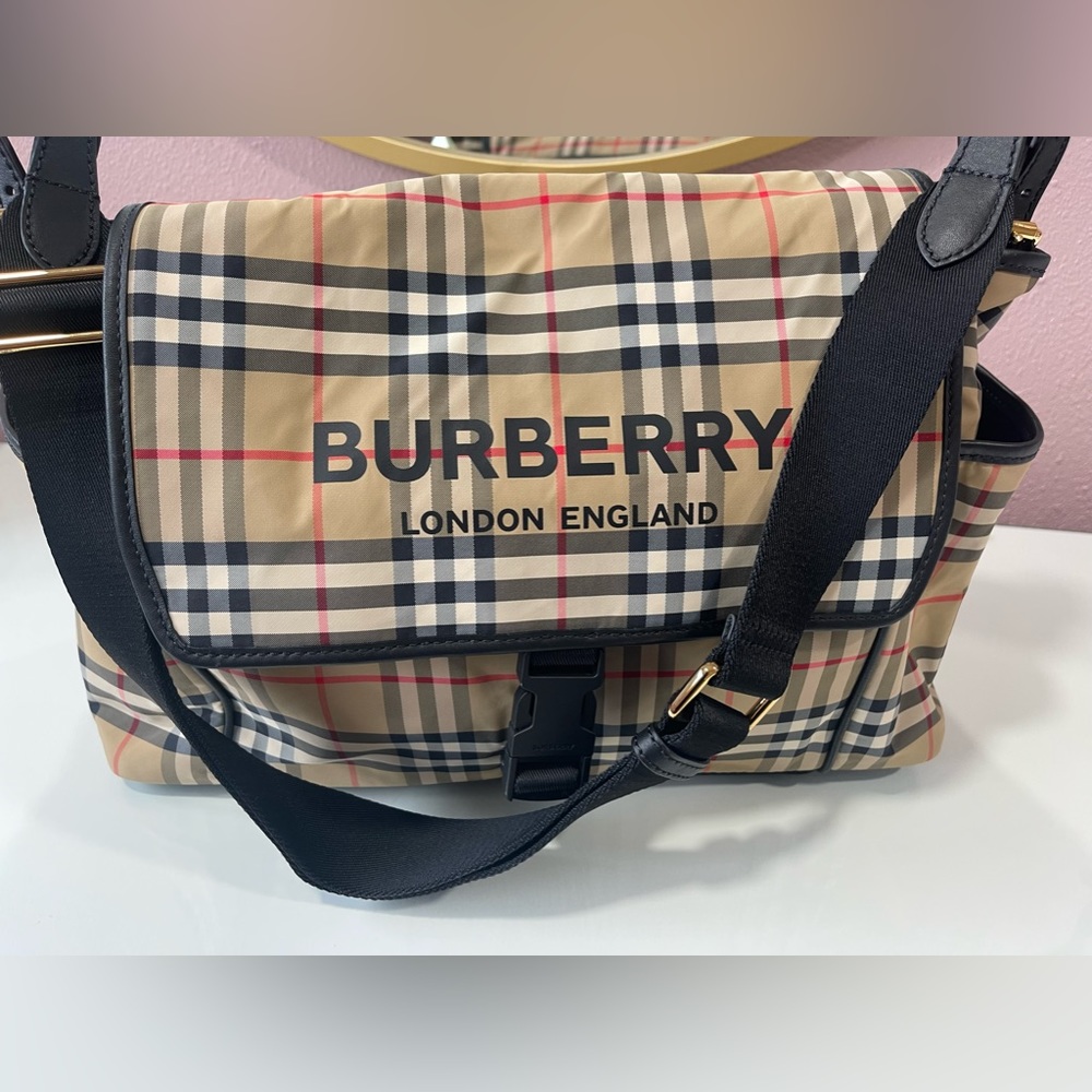 New Burberry Diaper Bag